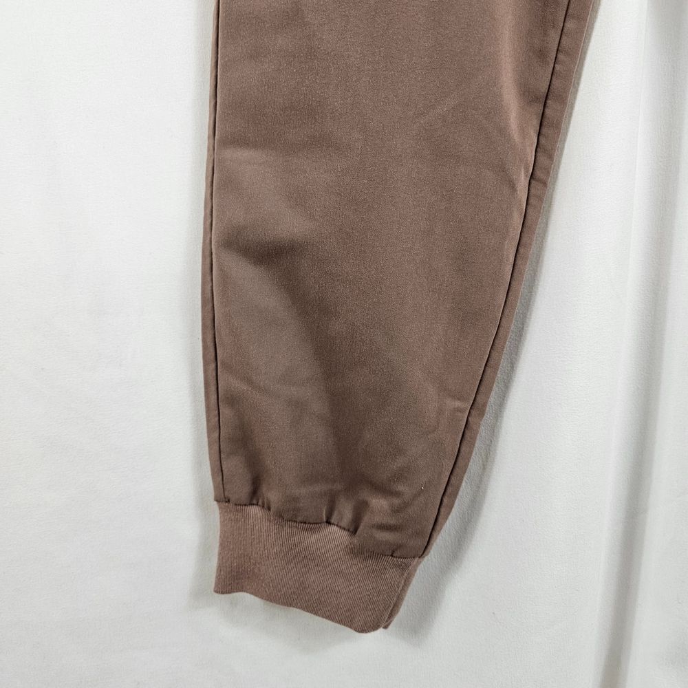 Figs Brown Joggers with Pink Drawstring - Picture 5 of 9